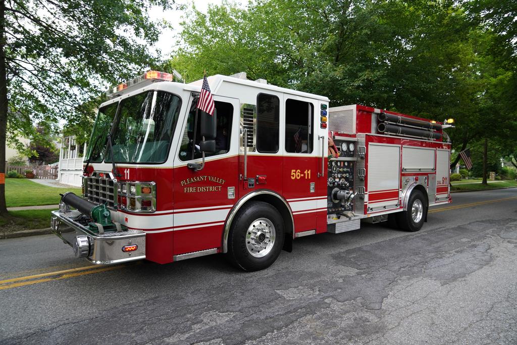 Dutchess County Volunteer Fireman’s Convention Dress Parade Pleasant